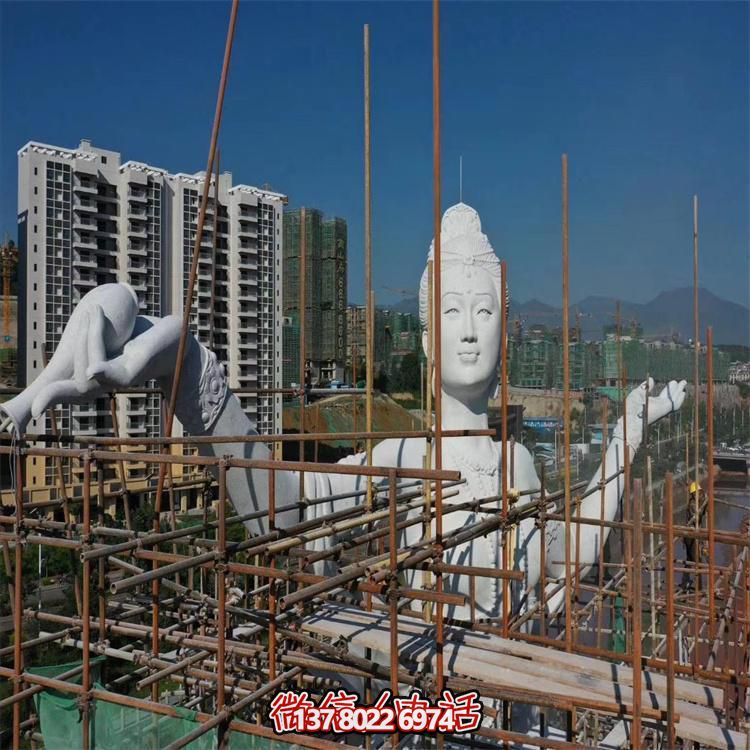 仿古石雕佛像，大型露天石像雕刻，美化景區(qū)廣場(chǎng)