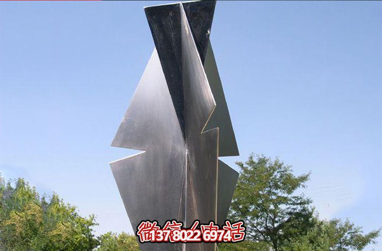 不銹鋼雕塑景觀，點綴學(xué)校、公園環(huán)境