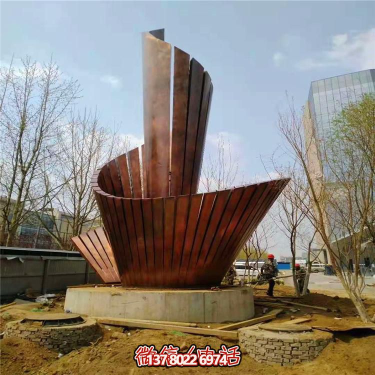 黃銅雕塑景觀(guān)——美化廣場(chǎng)園林