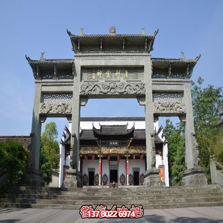 傳承中式文化，體驗大型石雕牌坊與雕塑的魅力
