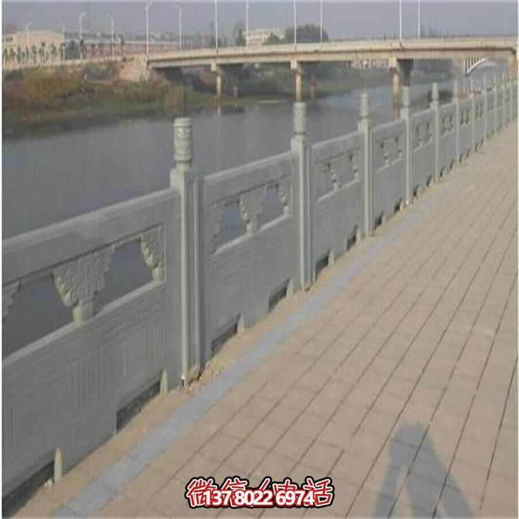 精美青石雕刻欄板，提升景區(qū)、寺廟、湖邊裝飾效果