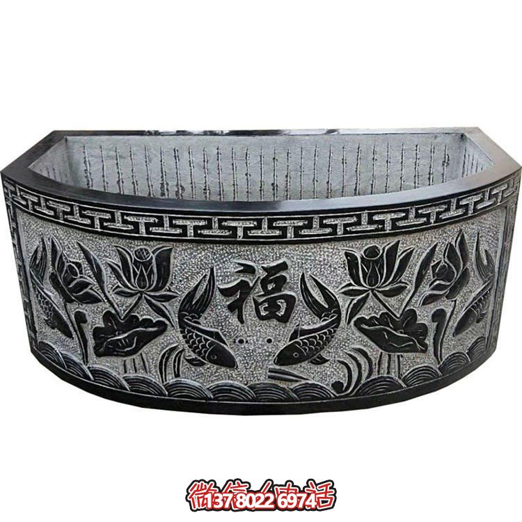 藝術(shù)精美的石雕擺件，點(diǎn)綴美麗庭院