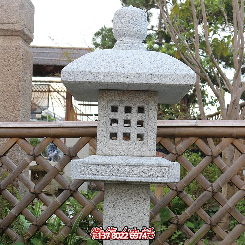 太陽能仿古青石石頭燈，為中式別墅、酒店戶外裝飾