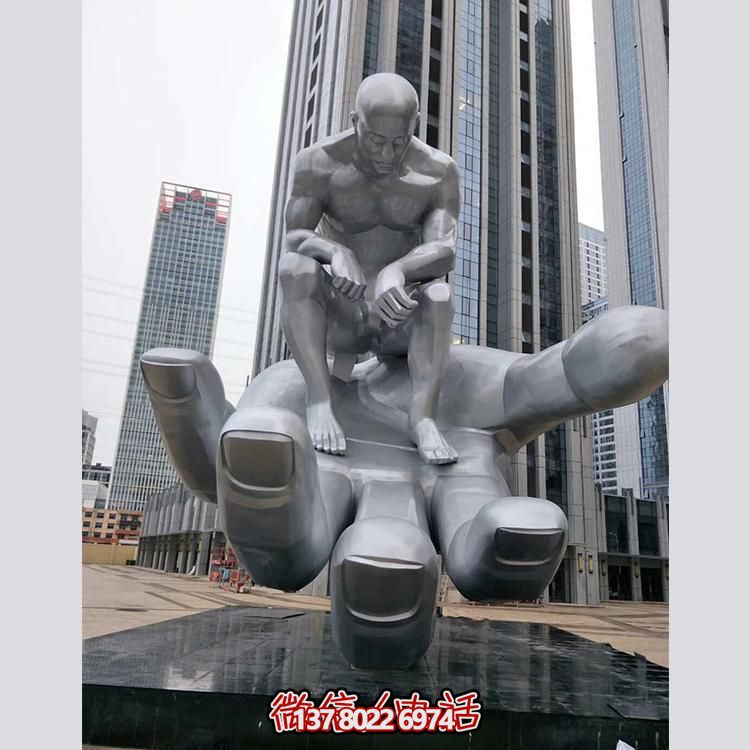 大型不銹鋼創(chuàng)意人物景觀雕塑——鐫刻在商業(yè)街、商業(yè)廣場的精美絕倫