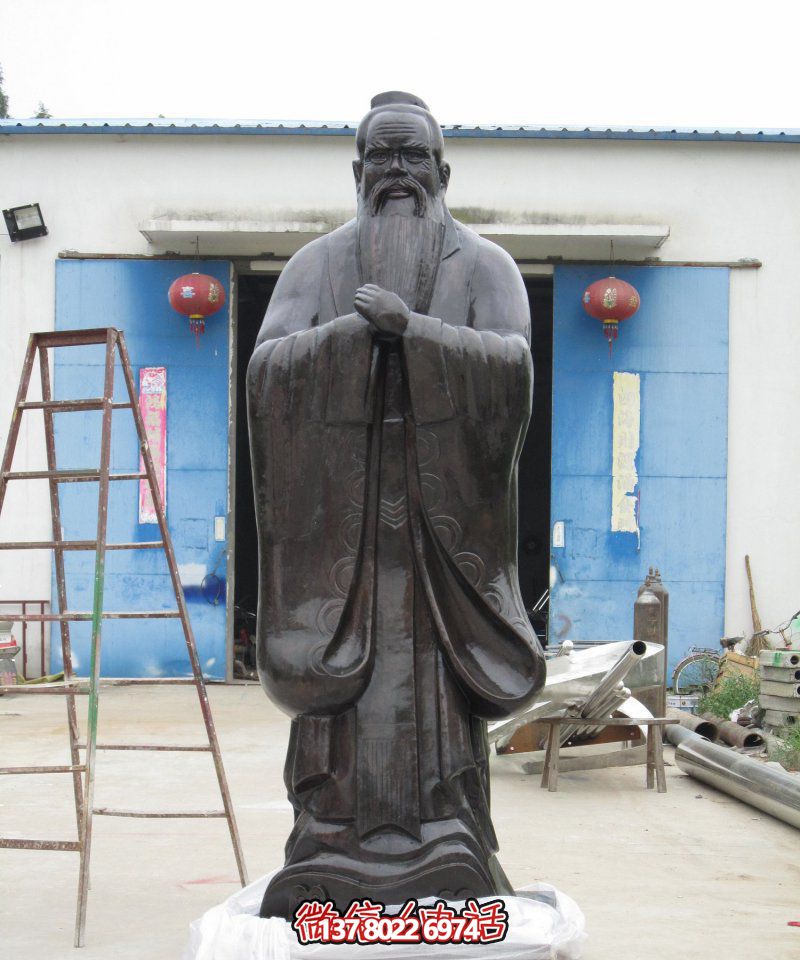 走進古典文化，探索老子青銅雕塑之美