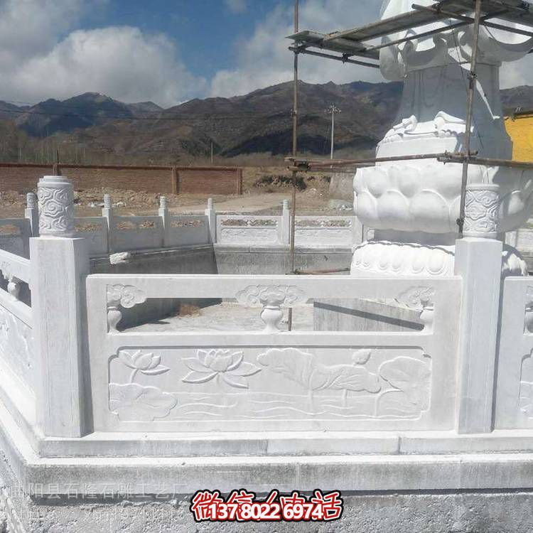 大理石欄桿雕塑，為公園、戶外景區(qū)增添優(yōu)雅氣質(zhì)