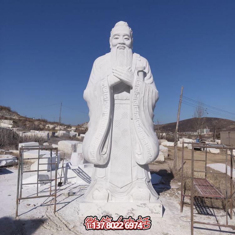漢白玉雕塑——傳承歷史文化，喚起名人記憶