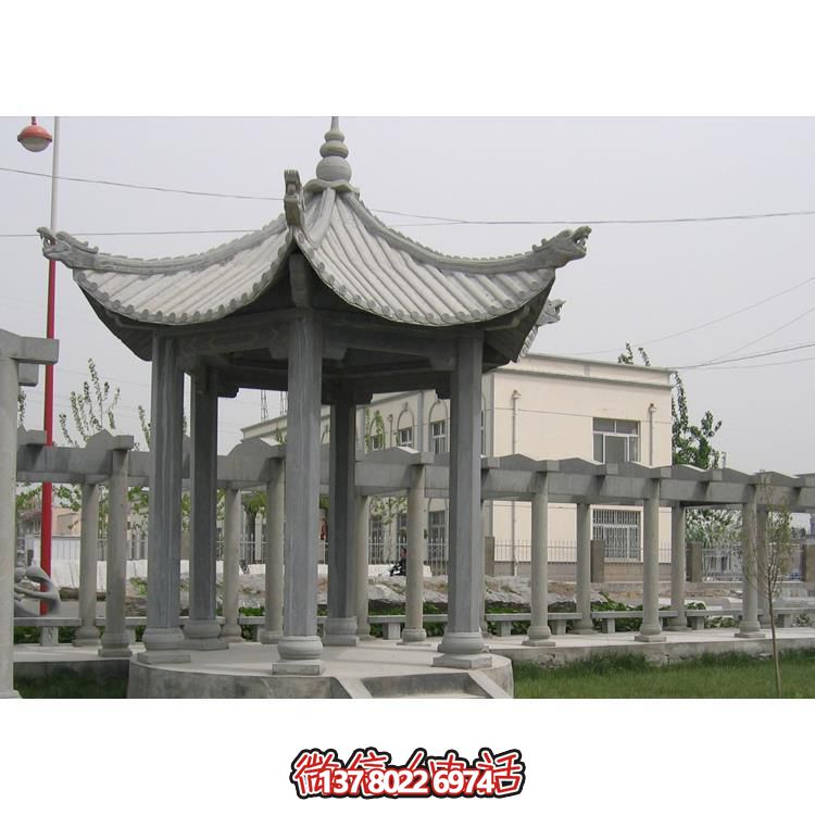 休閑涼亭，美輪美奐，環(huán)境宜人
