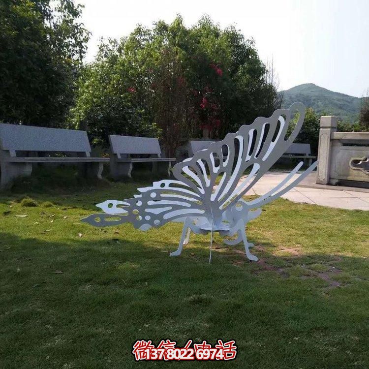 高級(jí)不銹鋼雕塑擺件，讓公園更加美麗