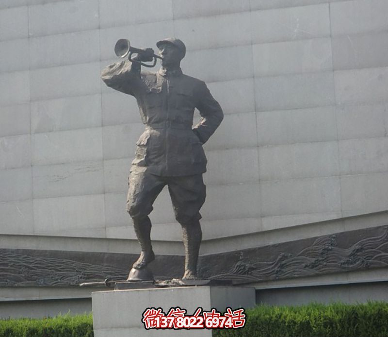 紀(jì)念抗戰(zhàn)時(shí)期的銅雕景觀 紀(jì)念抗戰(zhàn)時(shí)期的銅雕景觀