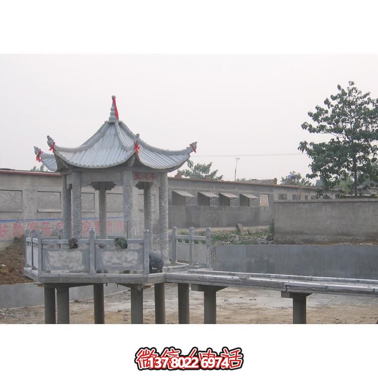大理石景觀雕塑涼亭，滿足室外休閑需求