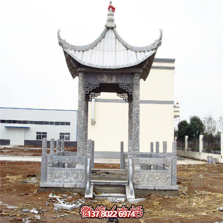 大理石石雕涼亭，為您的園林增添大型雕塑裝飾
