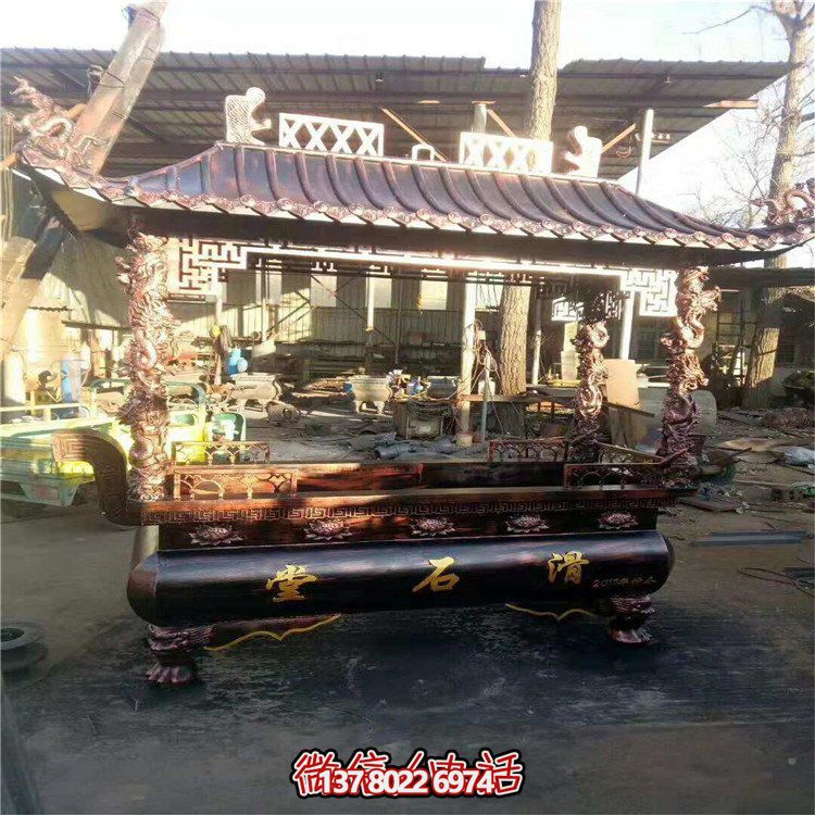 獨特創(chuàng)意銅雕香爐，讓你體驗寺廟式神秘雕塑感受