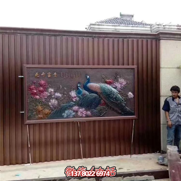 中式風(fēng)格裝飾壁畫，讓您的家園更加富貴