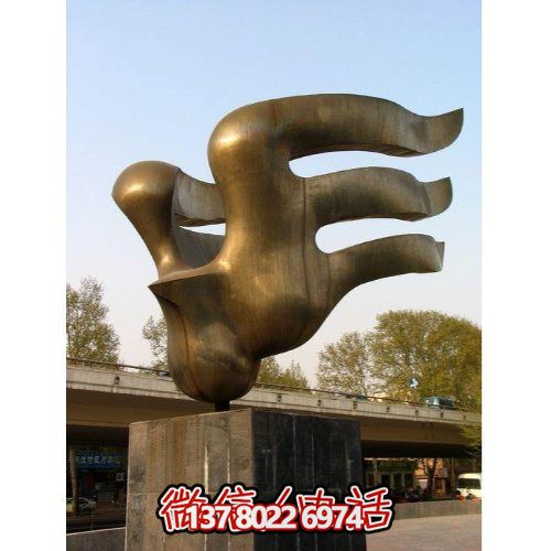 大型不銹鋼景觀雕塑，創(chuàng)意點(diǎn)亮戶外廣場(chǎng)、園林和景區(qū)