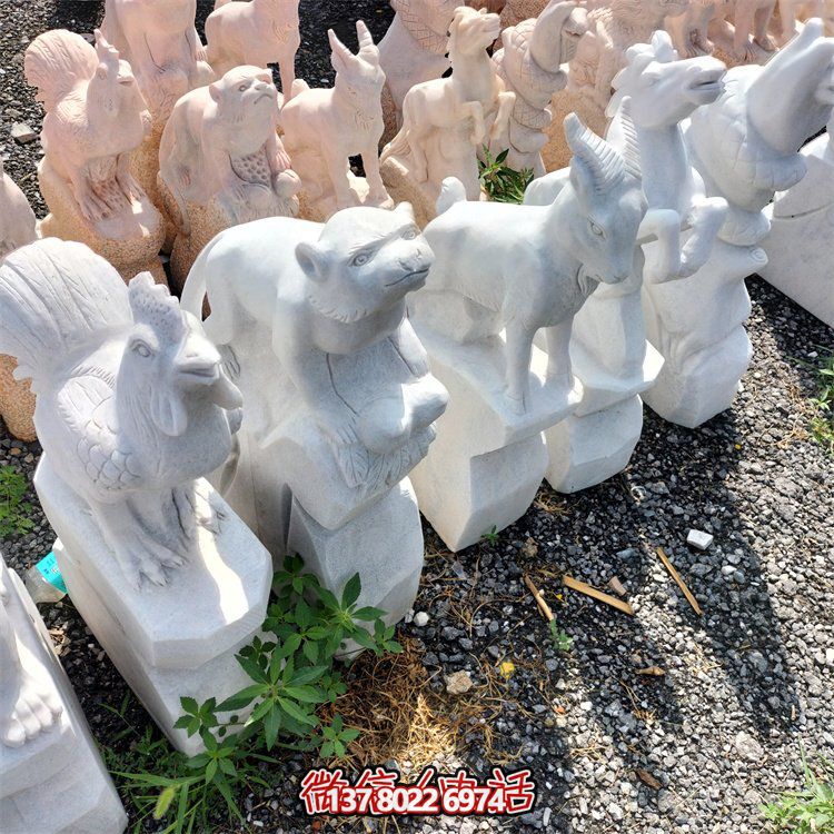 十二生肖小石雕擺件，帶來(lái)更多的吉祥與幸運(yùn)