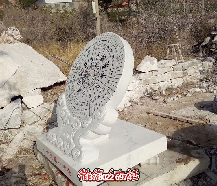 精致日晷雕塑，為你的戶外景區(qū)帶來創(chuàng)意石雕裝飾