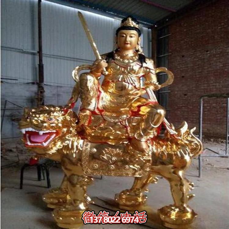 文姝普賢玻璃鋼雕塑，為景區(qū)和寺廟增添大型藝術(shù)裝置