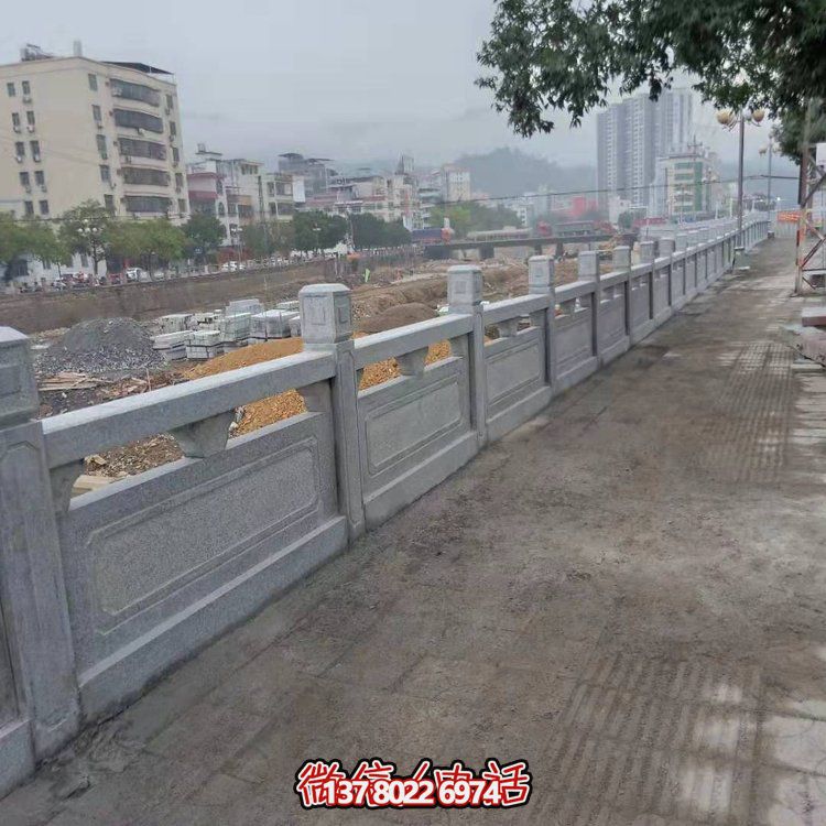 精美大理石雕塑圍欄，美化您的城市河道