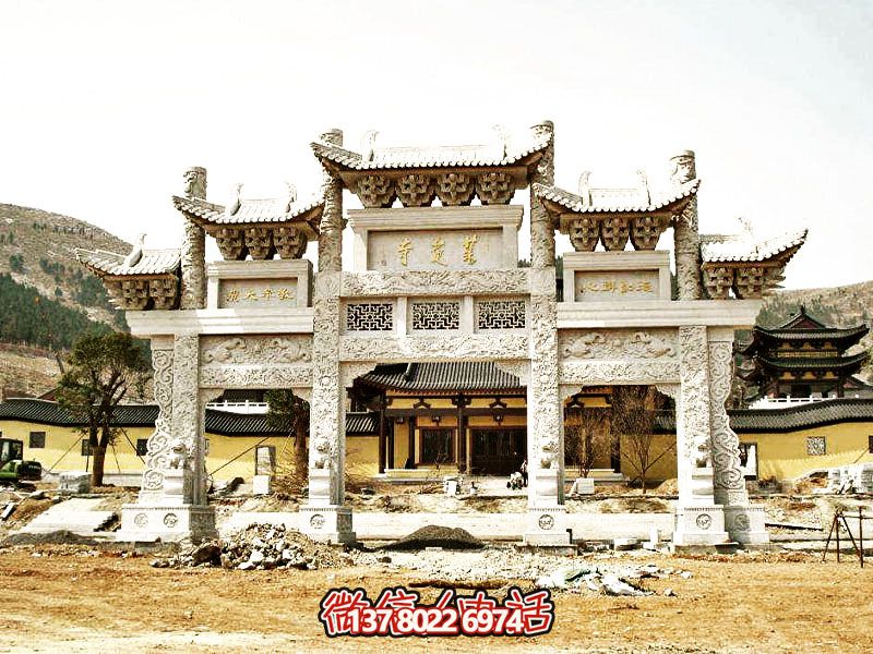 仿古斗拱牌坊，裝點您的景區(qū)、寺院門前