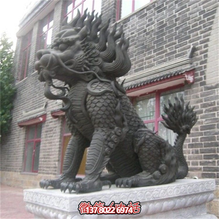 企業(yè)工廠(chǎng)門(mén)口大型鎮(zhèn)宅麒麟