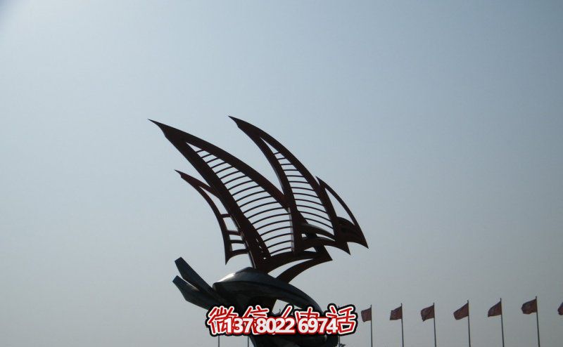 酒店公園廣場(chǎng)鏤空創(chuàng)意圖不銹鋼船雕塑 酒店公園廣場(chǎng)鏤空創(chuàng)意圖不銹鋼船雕塑