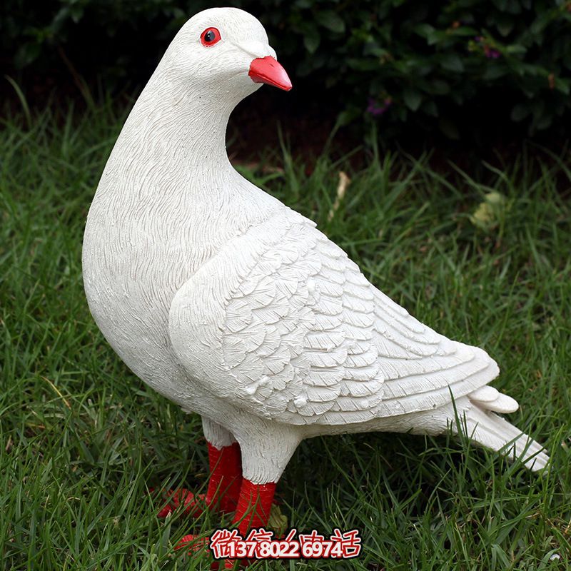 草坪公園動(dòng)物園仿真動(dòng)物玻璃鋼裝飾品鴿子雕塑 草坪公園動(dòng)物園仿真動(dòng)物玻璃鋼裝飾品鴿子雕塑